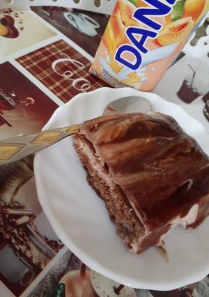 صورة لوصفة كيكة باردة للصيف متأكدة راح تعجبكم 😍🍰