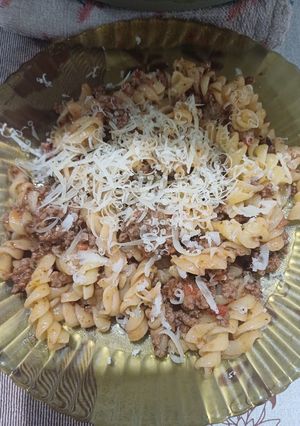 Una foto de Fideos con tuco