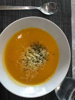 Una foto de Puré de calabaza
