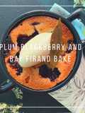 Friand de prunes, mûres et feuille de laurier d’ottolenghi4PassionFood #healthy