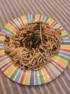 Una foto de Spaghetti a la napolitana