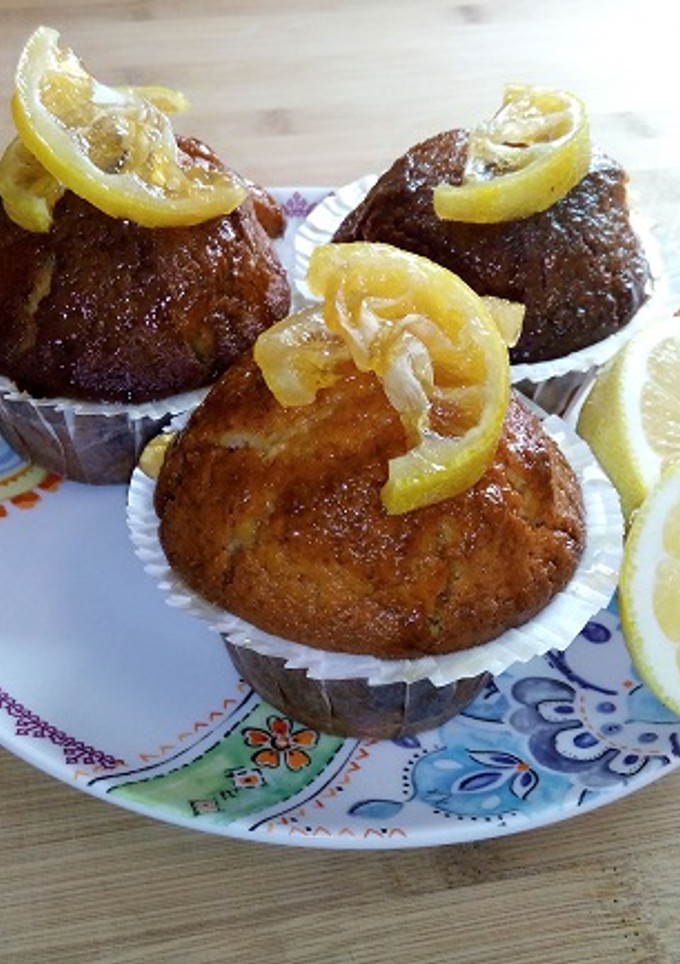 Una foto de Muffins de Limón