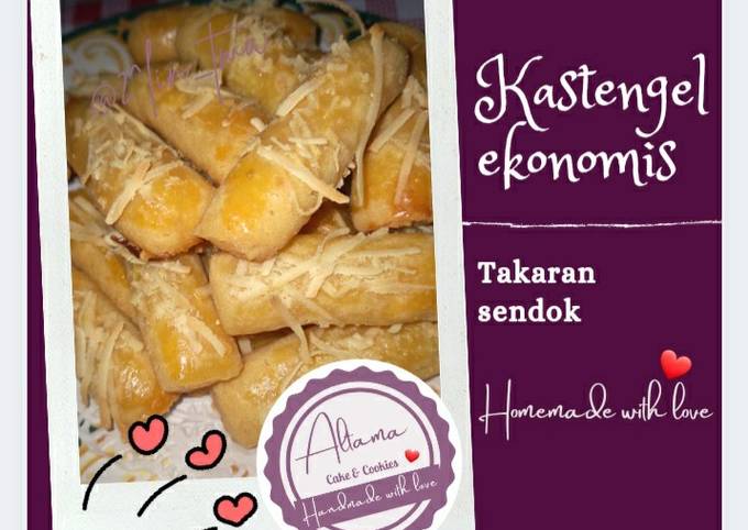 Kastengel ekonomis -Takaran sendok 😍🥄