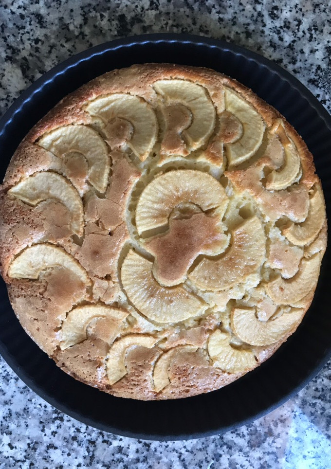 Una foto de Bizcocho de manzana con o sin thermomix