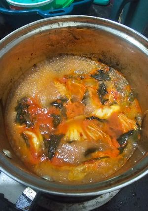 Gambar Kimchi Jjigae Segera