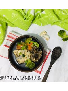 Foto resep 176. Sop Ayam ala Pak Min Klaten