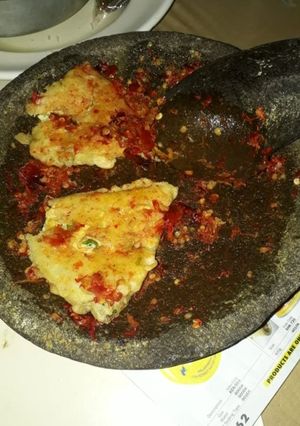 Foto resep Telur geprek