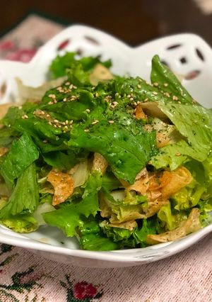 A picture of Super Easy Potato Chips Salad.