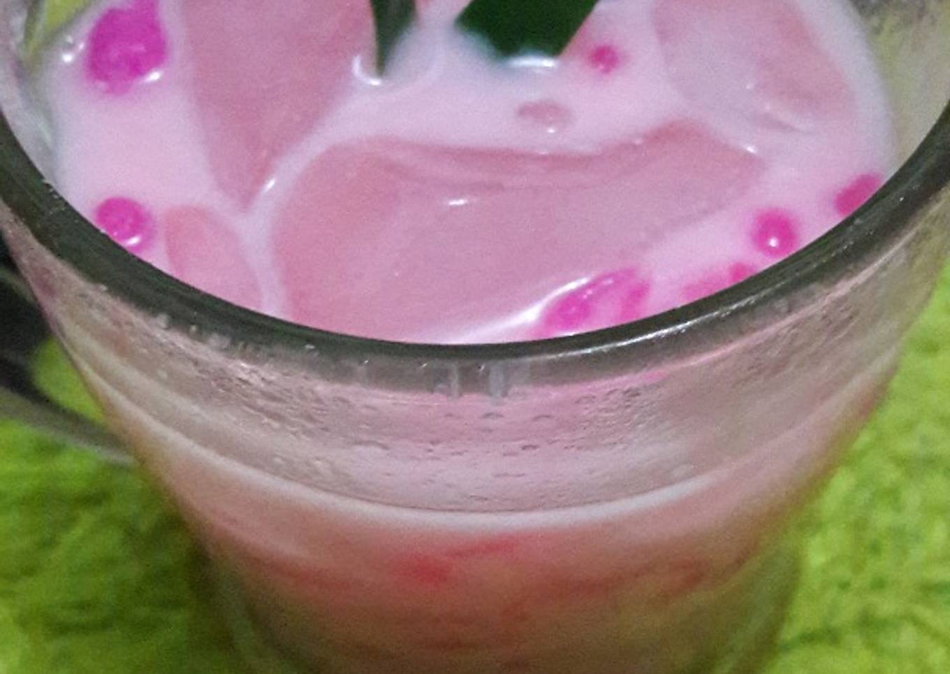 Celdol unyu-unyu/ cendol cocopandan