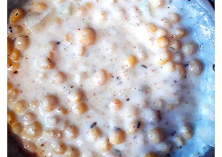 Simple Way to Make Quick Boondi raita