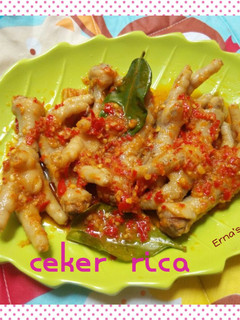 Foto resep Ceker rica