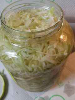 A picture of Marinated Cabbage.