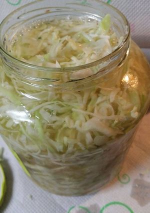 A picture of Marinated Cabbage.