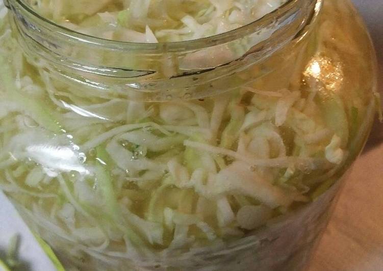 Steps to Make Any-night-of-the-week Marinated Cabbage