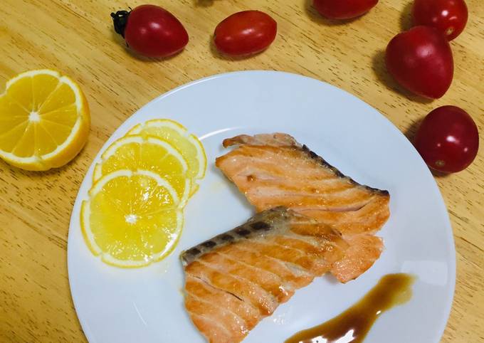 Лосось в гриле