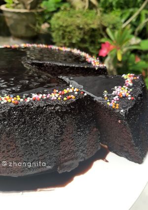 Foto resep Super Moist Chocolate Cake(Tanpa Mixer & Oven)
