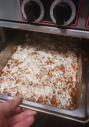 A picture of Scratch Lasagna for a Crowd.