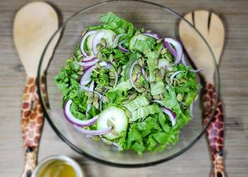 Easiest Way to Recipe Delicious Green salad 