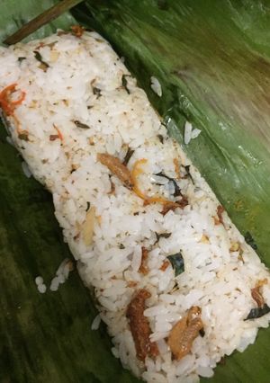 Foto resep Nasi bakar teri