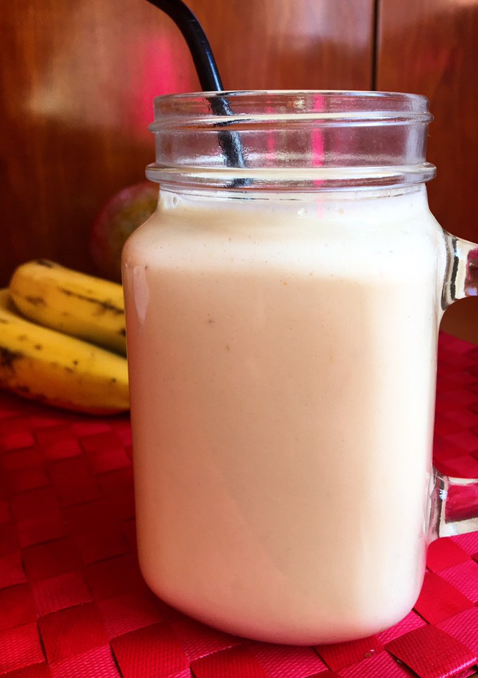 Una foto de Batido de Kéfir y mango