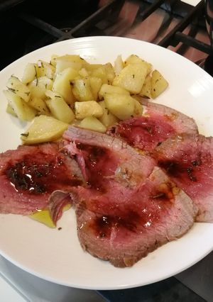 Foto di Roast beef cotto in pentola