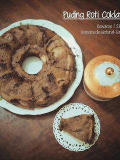 Foto resep Puding Roti Coklat
