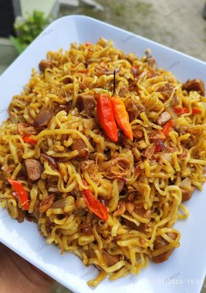 Foto resep Mie goreng praktis rumahan