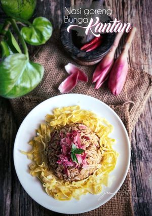 Gambar Nasi goreng bunga kantan