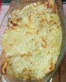 Crepes rellenos con crema de jojoto
