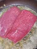 Filé ao provolone (bife)
