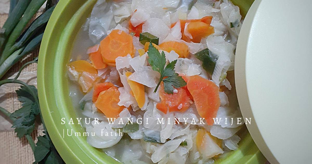 Resep Sayur wangi minyak wijen oleh Ainun Jariyah Hidayat Resep Sayur wangi minyak wijen oleh Ainun Jariyah Hidayat