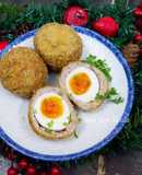 Scotch Eggs (Trứng lòng đào bọc thịt chiên xù)