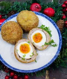 thịt lợn xay chiên xù