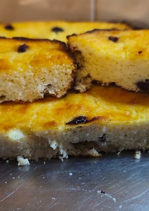 Una foto de Budín de ricota sin harinas ni azúcar