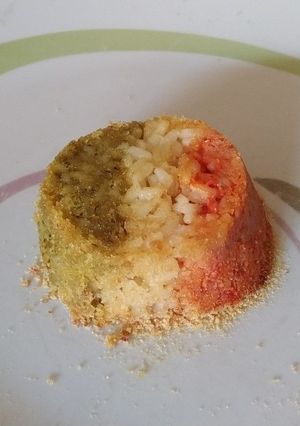 Foto di Risotto Europeo Bandiera Italiana