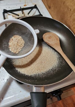 Hình của món Làm bột đậu từ bã đậu.