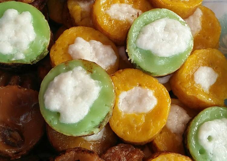 Bingka mini khas Banjarmasin ala Nabila Amira