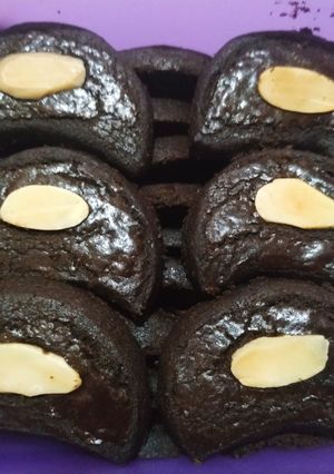 Foto resep Coklat Almond Cookies