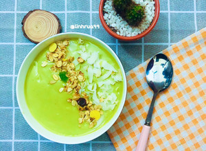 Hình của món Eatclean day 1Smoothie bơ 🥑.