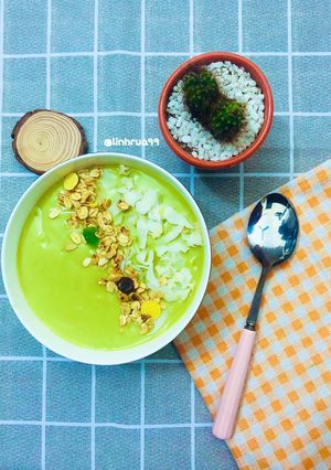 Hình của món Eatclean day 1Smoothie bơ 🥑.