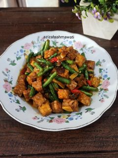 Foto resep Tumis Tempe Kacang Panjang