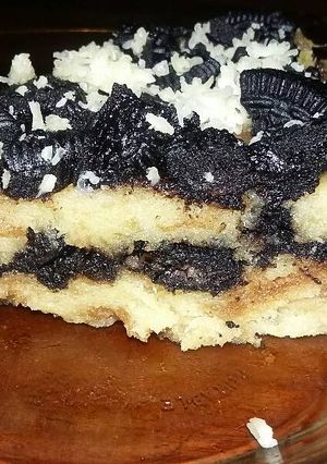 Foto resep Puding roti oreo