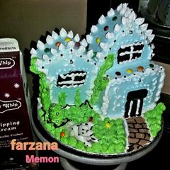 A picture of House cake.