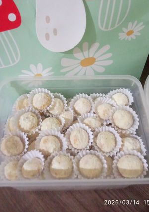 Foto resep Putri salju keju- kacang (cheese- peanut snowball)