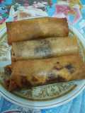 Lumpia isi cotake (coklat, tango, keju)