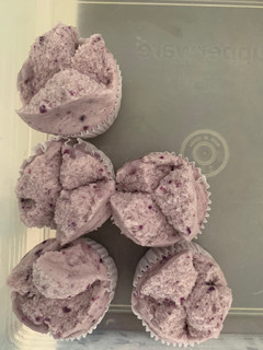 Foto resep Bolu Kukus Mekar Ubi Ungu (tanpa santan)