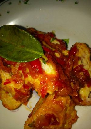 Foto resep "Tamagoyaki" pedas manis a.k.a telur dadar gulung pedas manis 😂