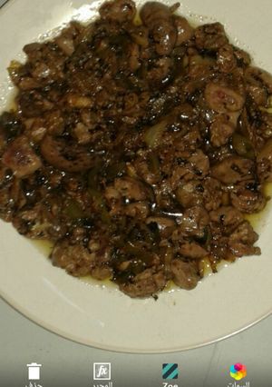 صورة لوصفة كبده ع طريقتي
