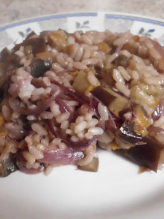 Una foto de Guiso de Berenjenas y Arroz