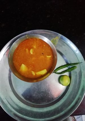 A picture of Paneer ki sabji.